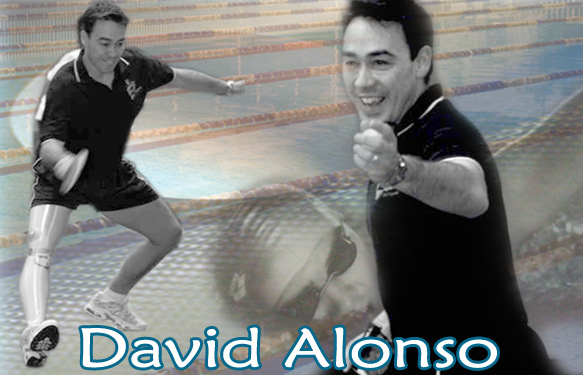 Entrada web David Alonso: Fotografías del deportista de tenis de mesa y natación