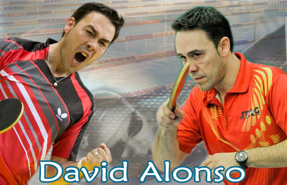 Entrada web David Alonso: Fotografías del deportista de tenis de mesa y natación