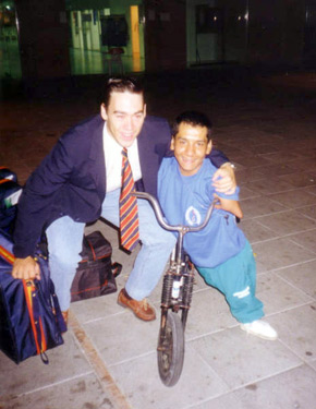David Alonso, tras la ceremonia de clausura
