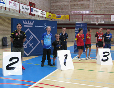 Medalla de plata por equipos (Open de Barcelona 2014)