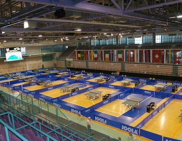 Panorámica general de la zona de juego del open.