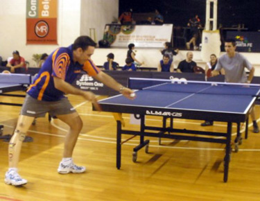 David Alonso en la ceremonia de presentación de la final por equipos 