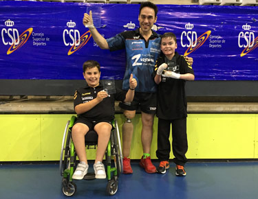 David Alonso, medalla de oro individuales clase 8