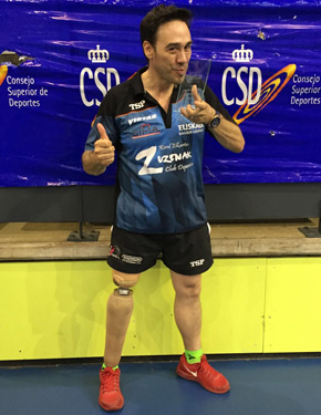David Alonso, medalla de oro individuales clase 8