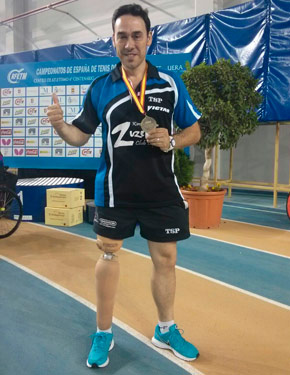 David Alonso, medalla de oro individuales clase 8