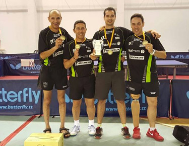 C.D. Zuzenak, medalla de oro por equipos clase pie