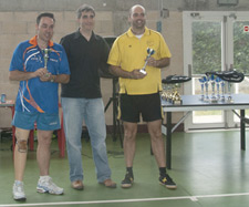 David Alonso y Eduardo Arenas, cuartos en dobles