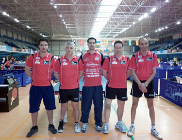El equipo al completo del Club Deportivo Zuzenak 