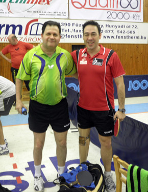 Zoltan Gregor, a la izquierda, y David Alonso, a la derecha.