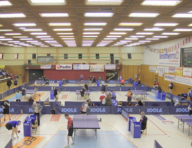 Panorámica general de la zona de juego del open. 