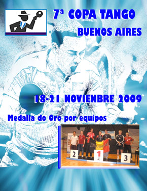 Cartel: Medalla de oro por equipos